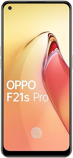 Oppo F21s Pro (Dawnlight Gold, 8GB RAM, 128 Storage)|6.43" FHD+ AMOLED|32MP Front Camera with Microlens|4500 mAh Battery with 33W SUPERVOOC Charger|with No Cost EMI/Additional...