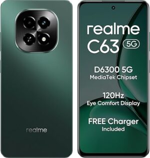 realme C63 5G (Forest Green, 6GB RAM, 128GB Storage)