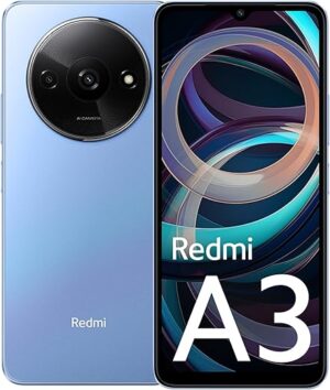 Redmi A3 (Lake Blue, 4GB RAM, 128GB Storage) | Premium Halo Design | 90Hz Display | Powerful 4G G36 Processor