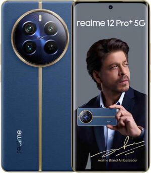 realme 12 Pro+ 5G (Submarine Blue, 8GB RAM, 256GB Storage) | 6.7" 120Hz Curved AMOLED Display | 64MP Periscope + 50MP Sony IMX 890 OIS Camera + 8MP | 32MP Selfie Camera | 67W...