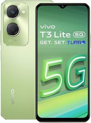 Vivo T3 Lite 5G Smartphone (Vibrant Green, 4GB Ram 128GB Storage)