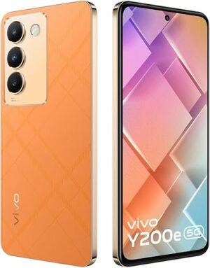 Vivo Y200e 5G (Saffron Delight, 8GB RAM, 128GB Storage) with No Cost EMI/Additional Exchange Offers